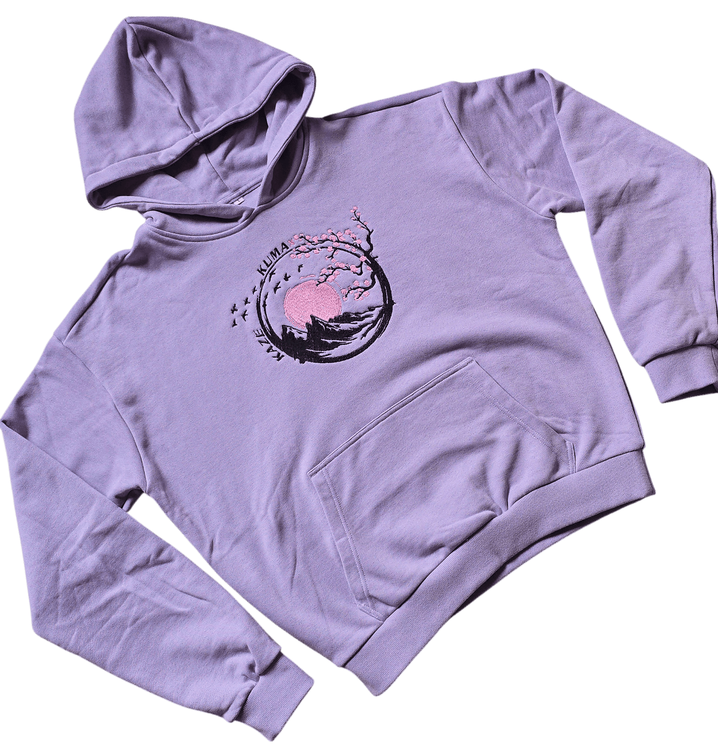 Fuji Berg Oversized Hoodie - Lilac