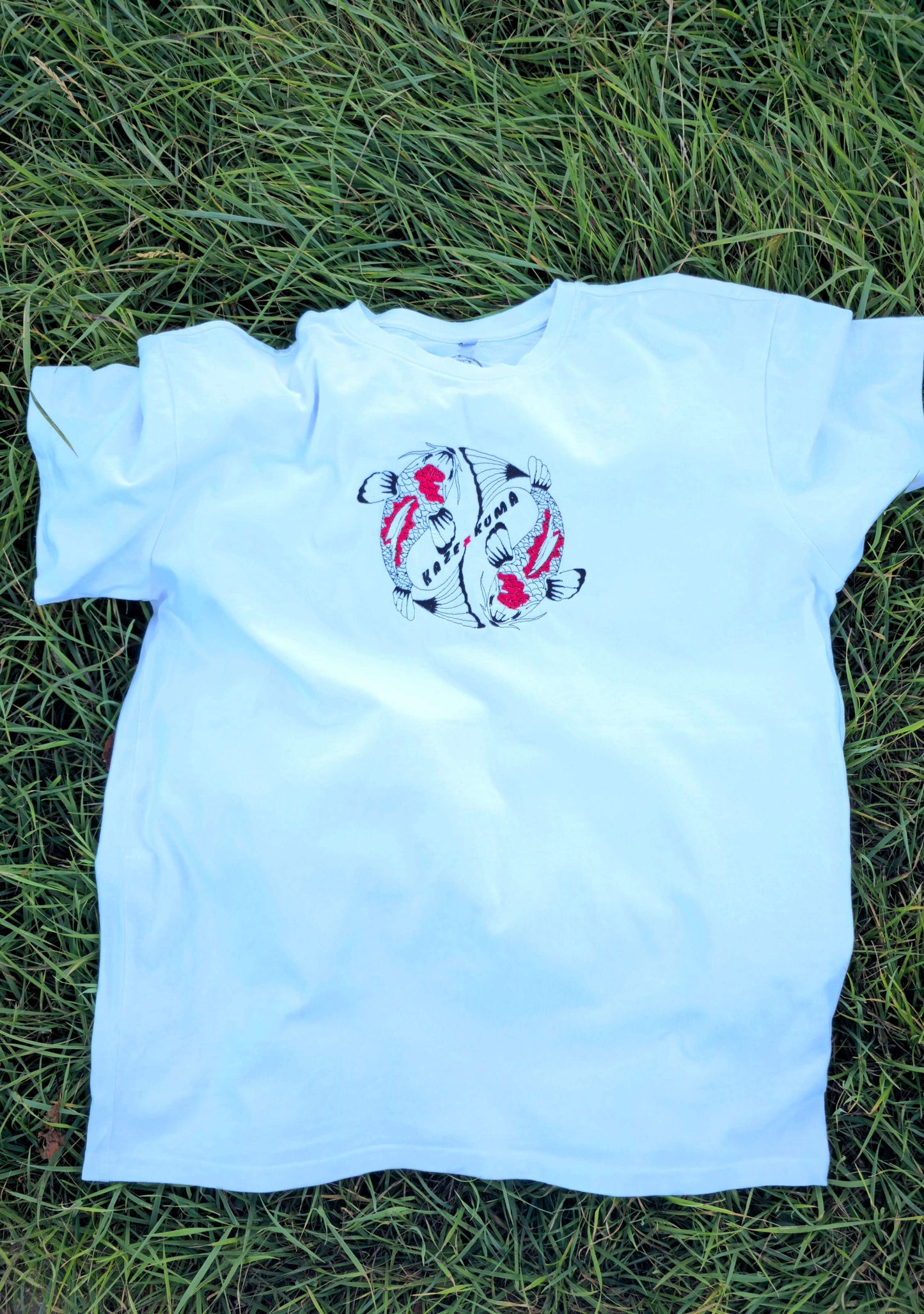Koi Oversized T-Shirt - White