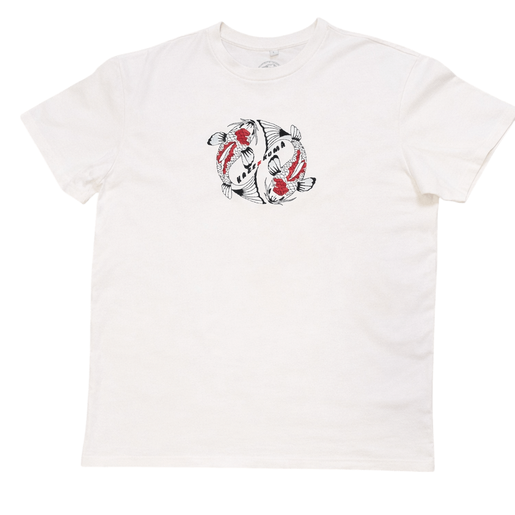 Koi Oversized T-Shirt - White