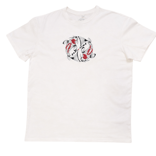 Koi Oversized T-Shirt - White