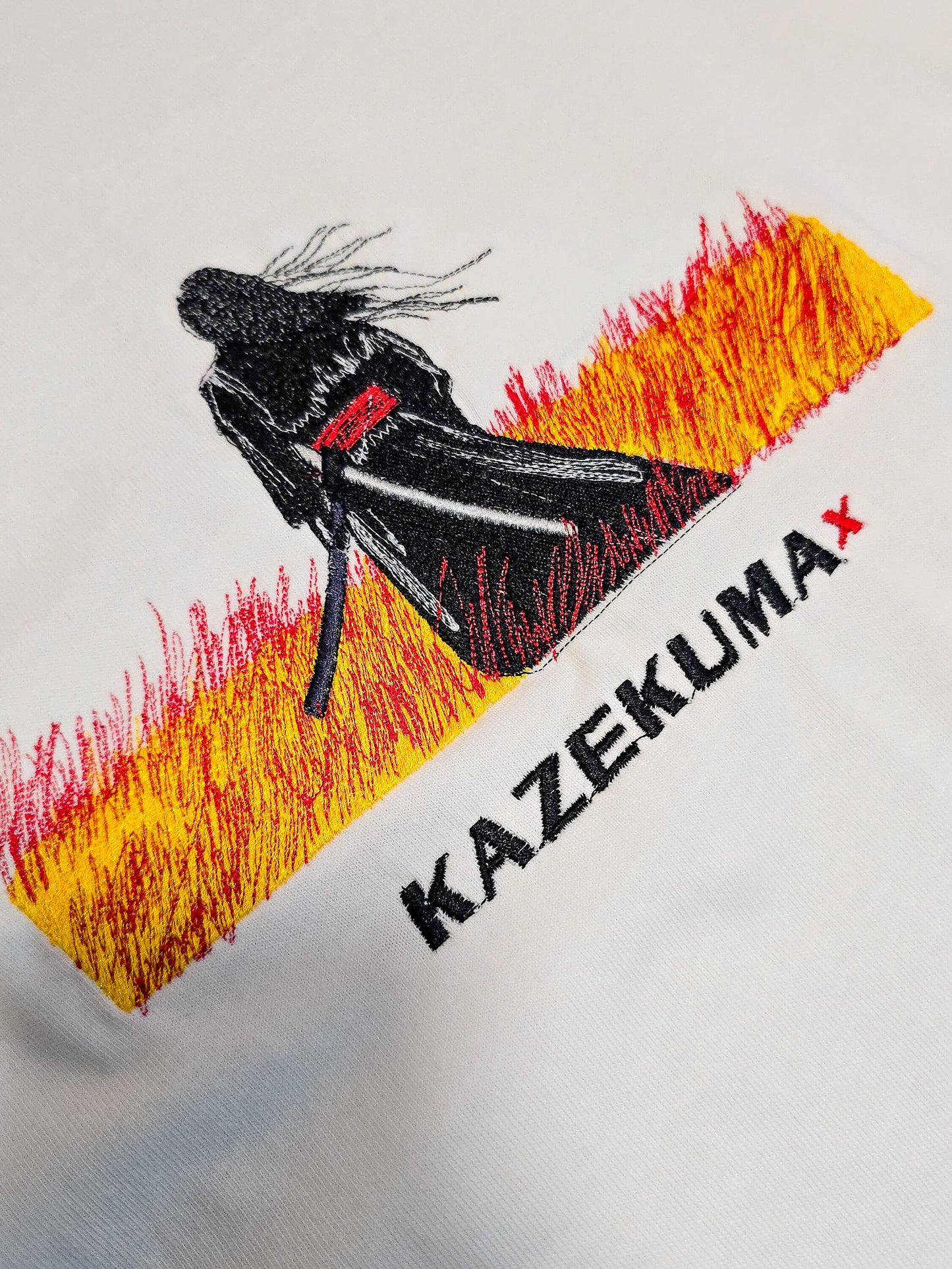 Samurai Oversized T-Shirt - White