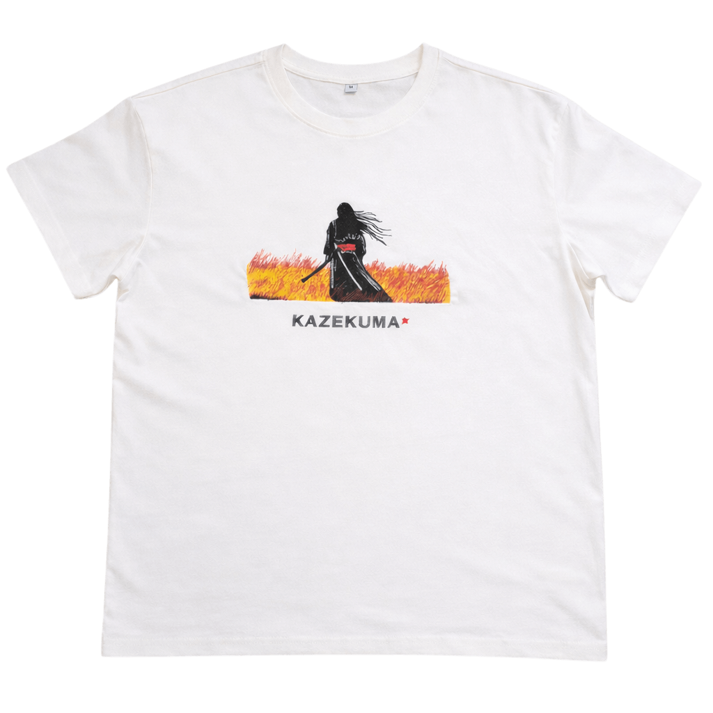 Samurai Oversized T-Shirt - White