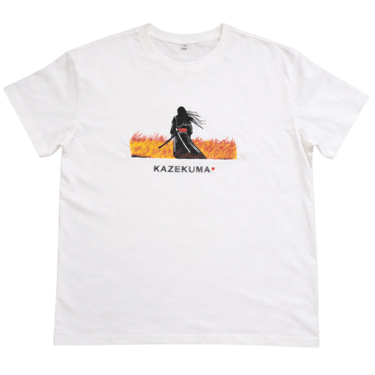 Samurai Oversized T-Shirt - White