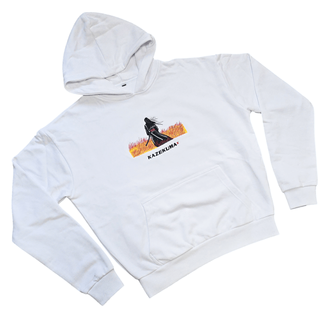 Samurai Oversized Hoodie - White