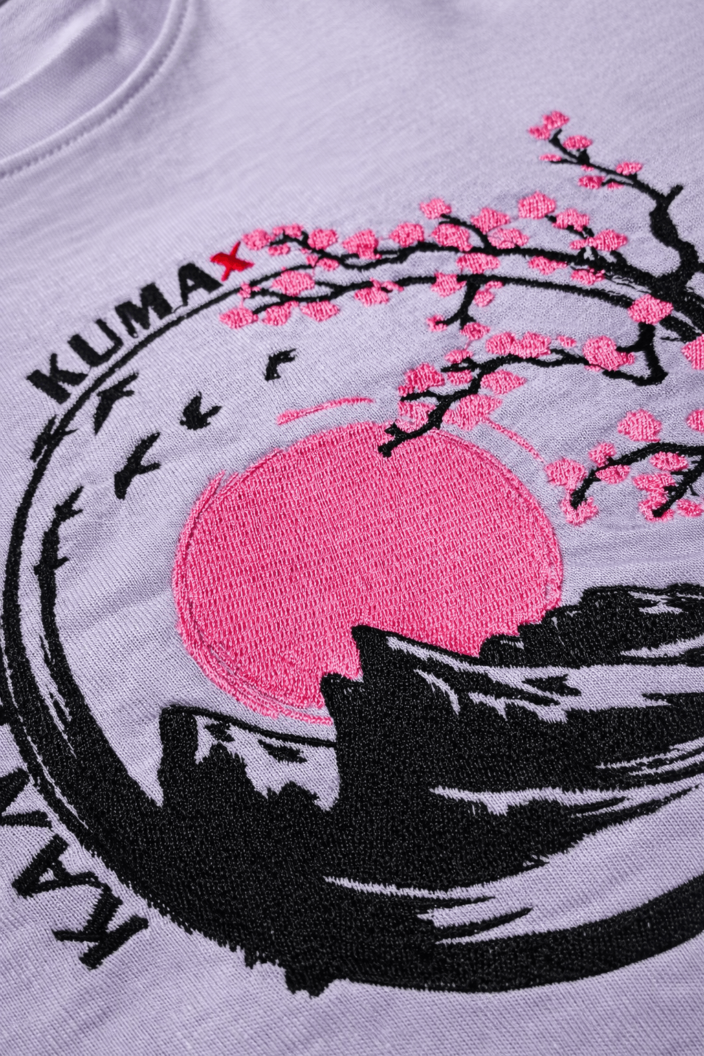 Fuji Berg Oversized T-Shirt - Lilac