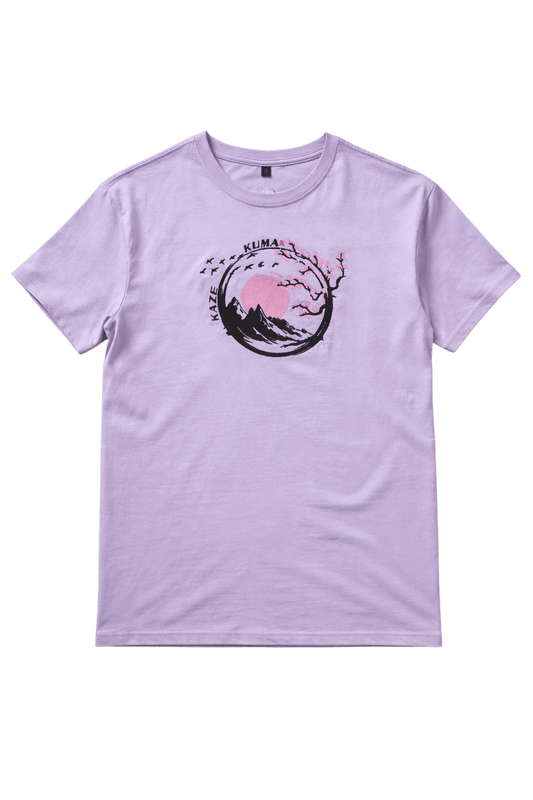 Fuji Berg Oversized T-Shirt - Lilac